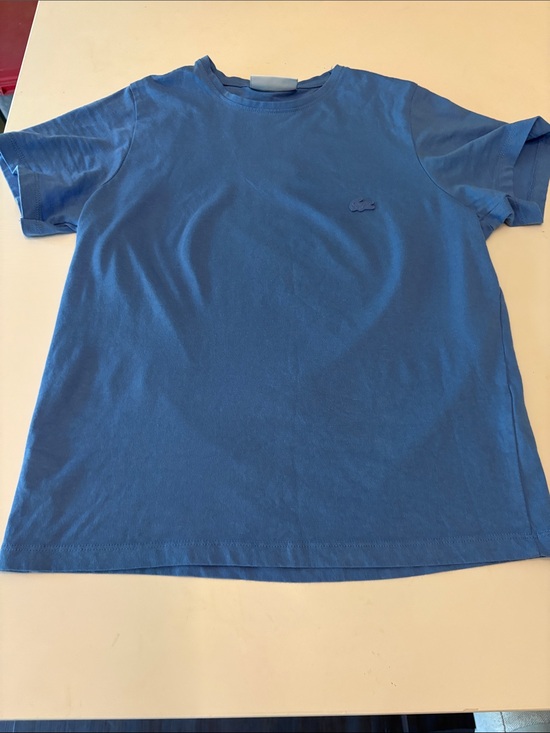 Lacoste Tops - Lacoste ladies blue cotton t size 36 (XS/S)